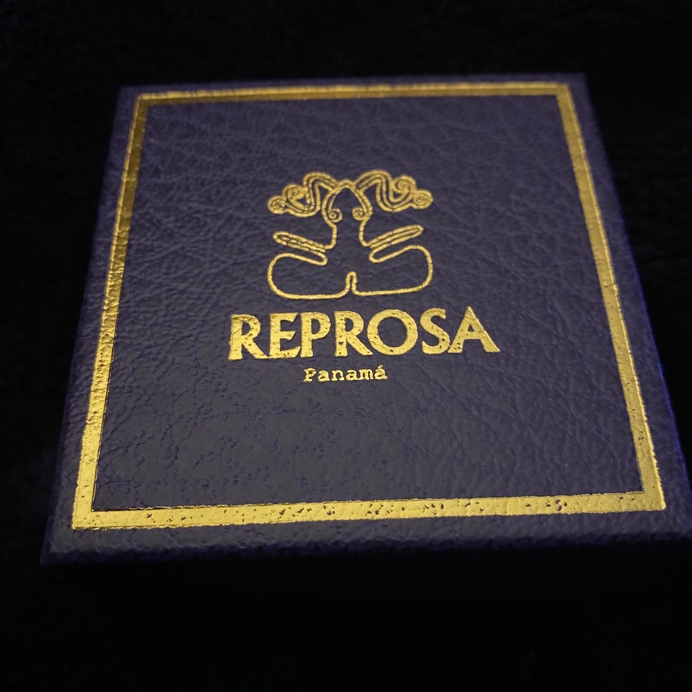 Reprosa of Panama Buried Treasure Silver Cuff Link - Picture 6 of 6